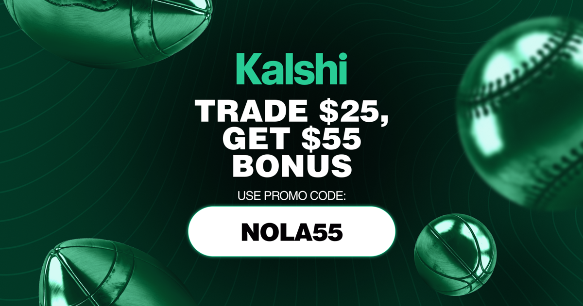 Kalshi Promo Code NOLA55: Score $55 Bonus for NFL Week 7 | Betting