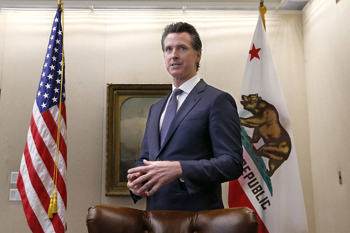 California Gov. Gavin Newsom. (AP Photo/Rich Pedroncelli, File)