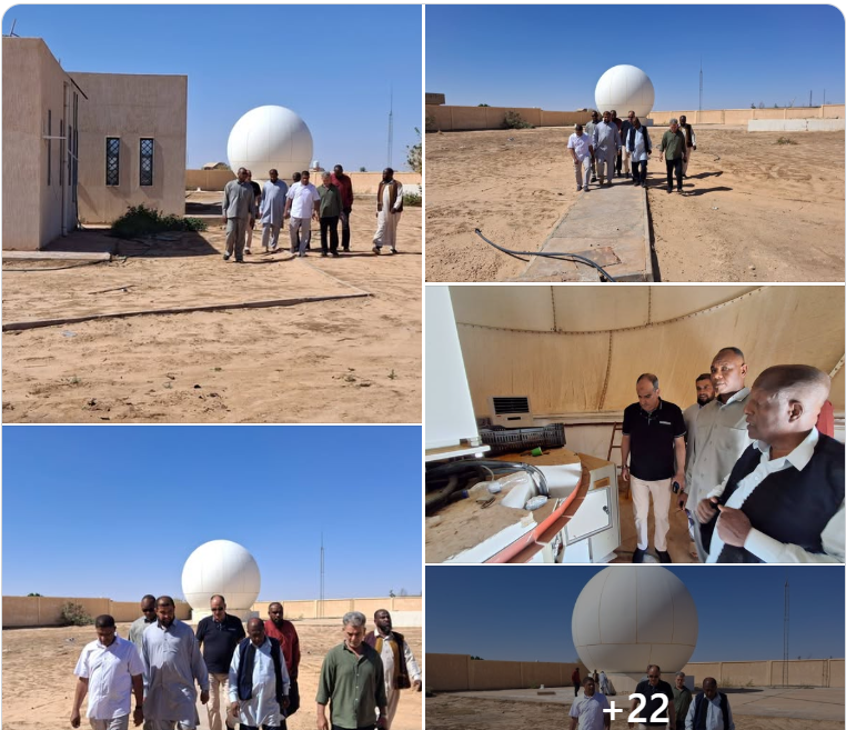 Libyan Space Centre Inspects Murzuq Satellite Reception Station