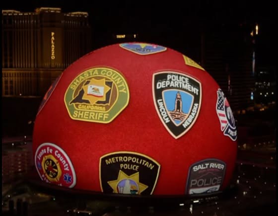 Lincoln first responders featured on Las Vegas Sphere