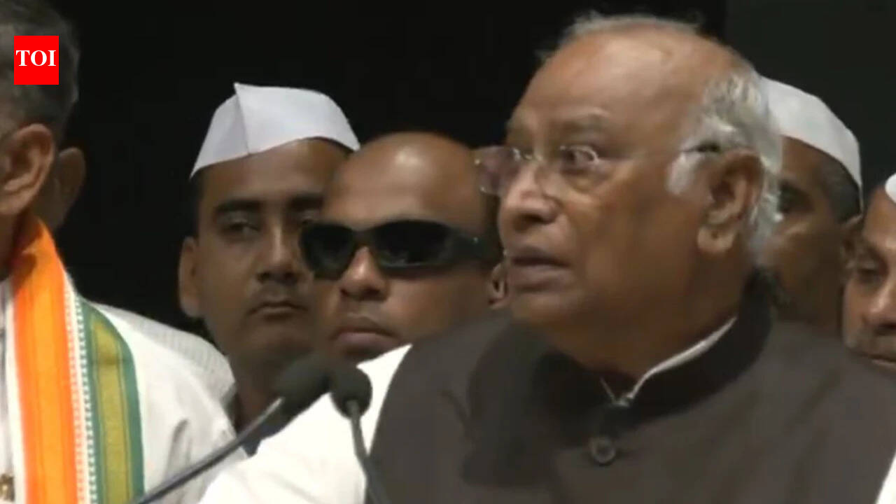 Mallikarjun Kharge’s 'baap' remark on PM Modi sparks row, BJP hits back | India News