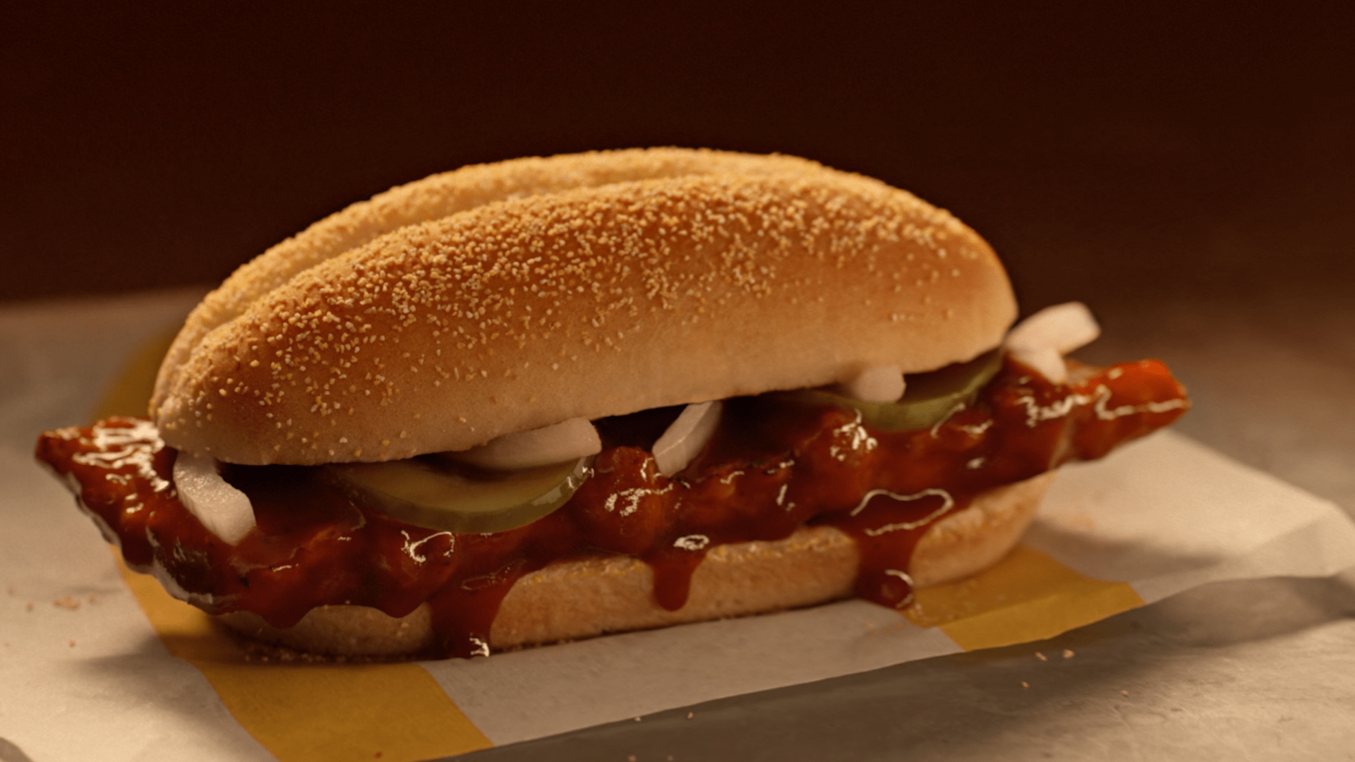 McRib Returns to Indiana McDonald's Restaurants Oct. 26