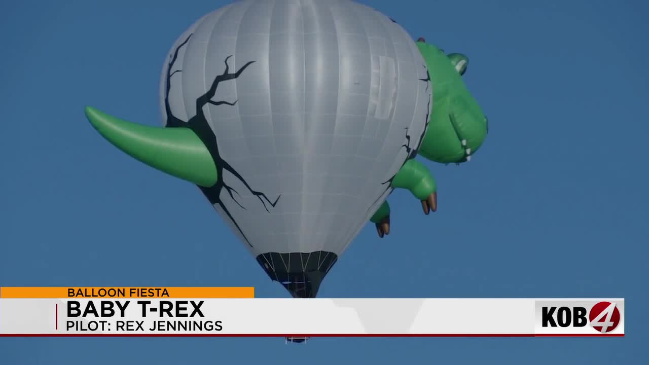 Meet the Baby T-Rex balloon