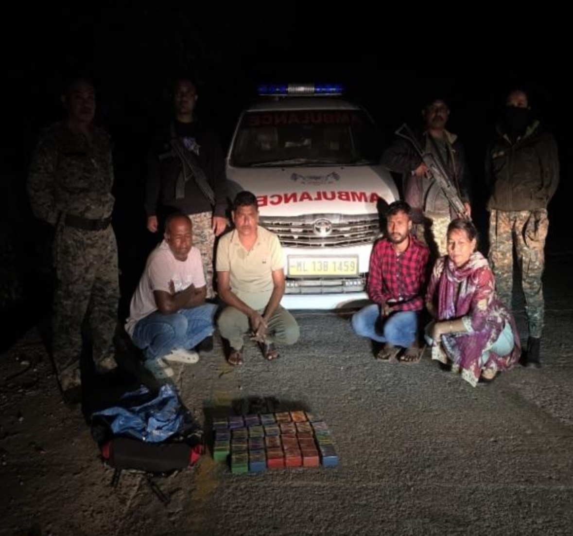 Meghalaya police seize heroin worth Rs 1.5 crore from ambulance