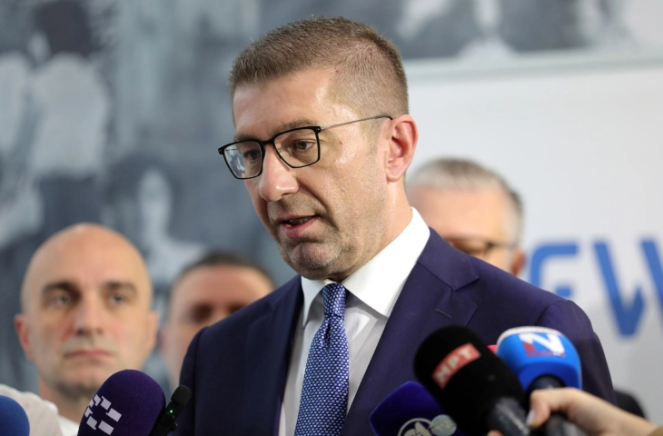 Mickoski does not have high expectations from the planned meeting in Sofia