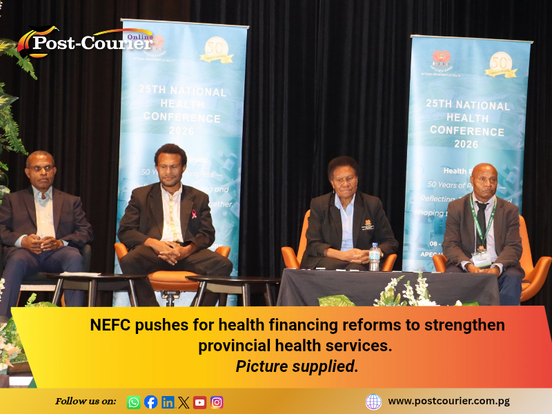 NEFC pushes for health financing reforms to strengthen provincial health services