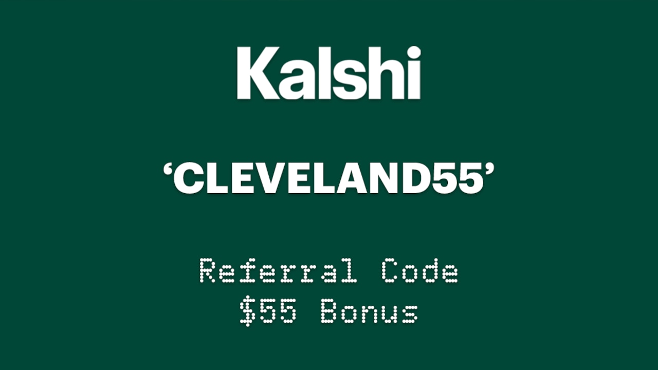 Kalshi referral code CLEVELAND55