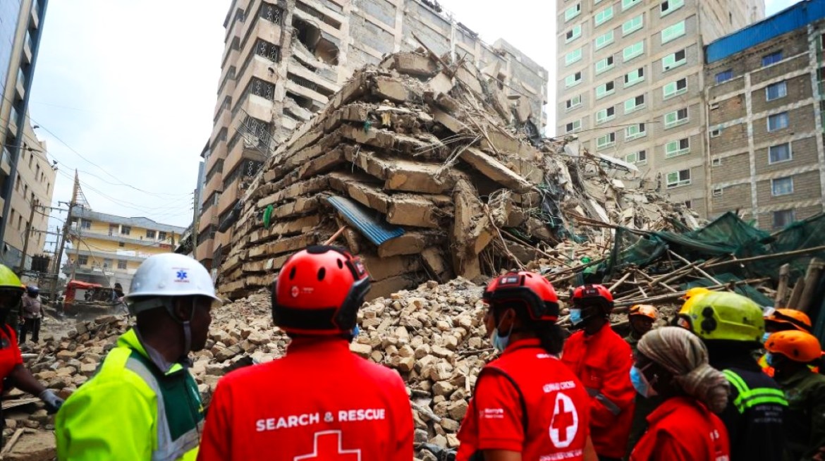 Nairobi's collapsed building shocks Mogadishu