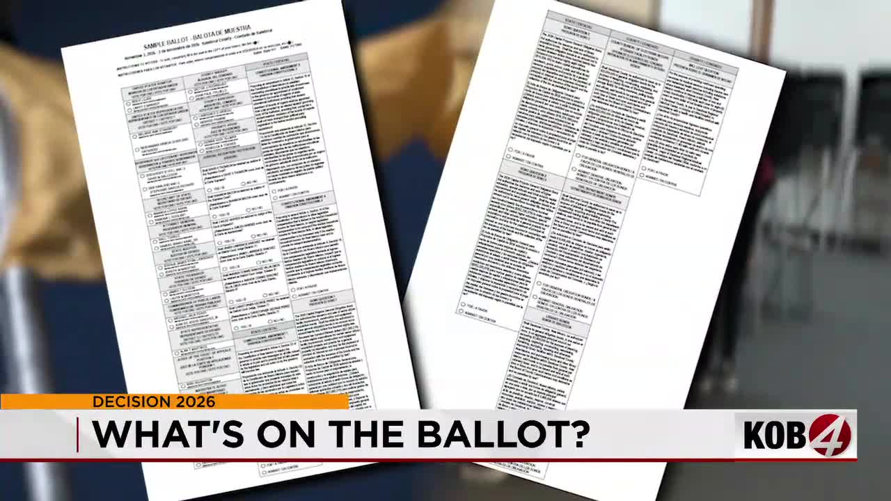 New Mexicans to weigh in on four constitutional amendments in November