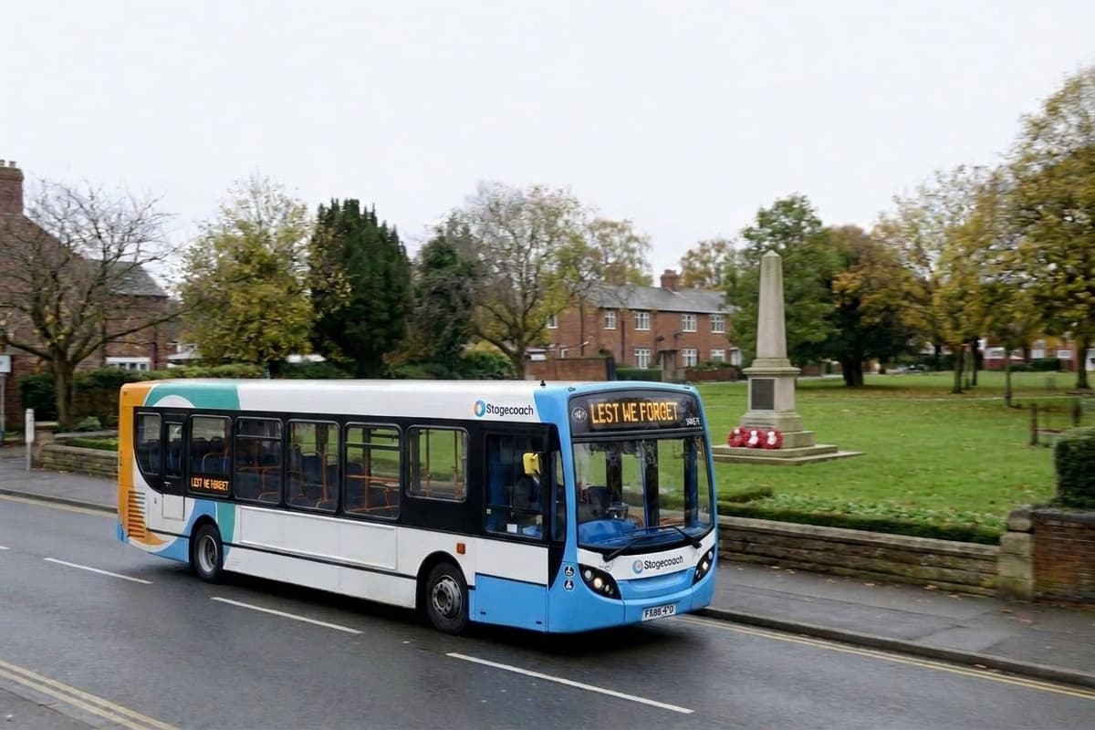 Nottinghamshire bus operator offering free travel to veterans
