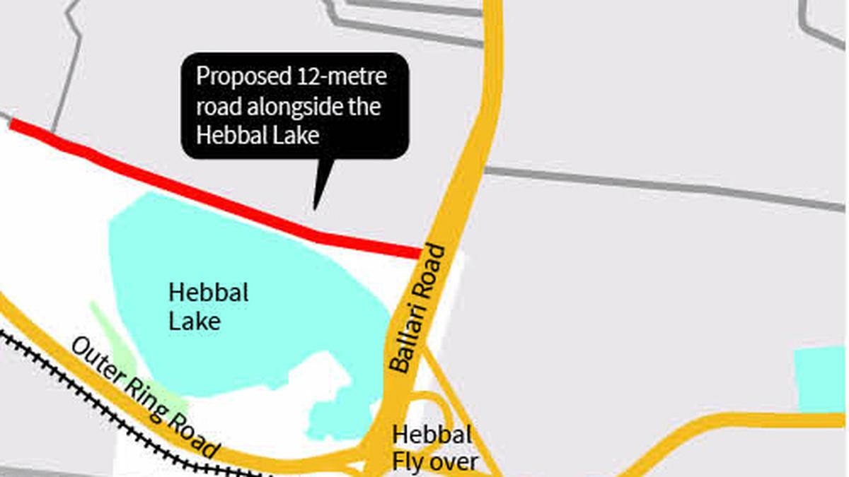 Now, one more road proposed alongside Bengaluru’s Hebbal Lake
