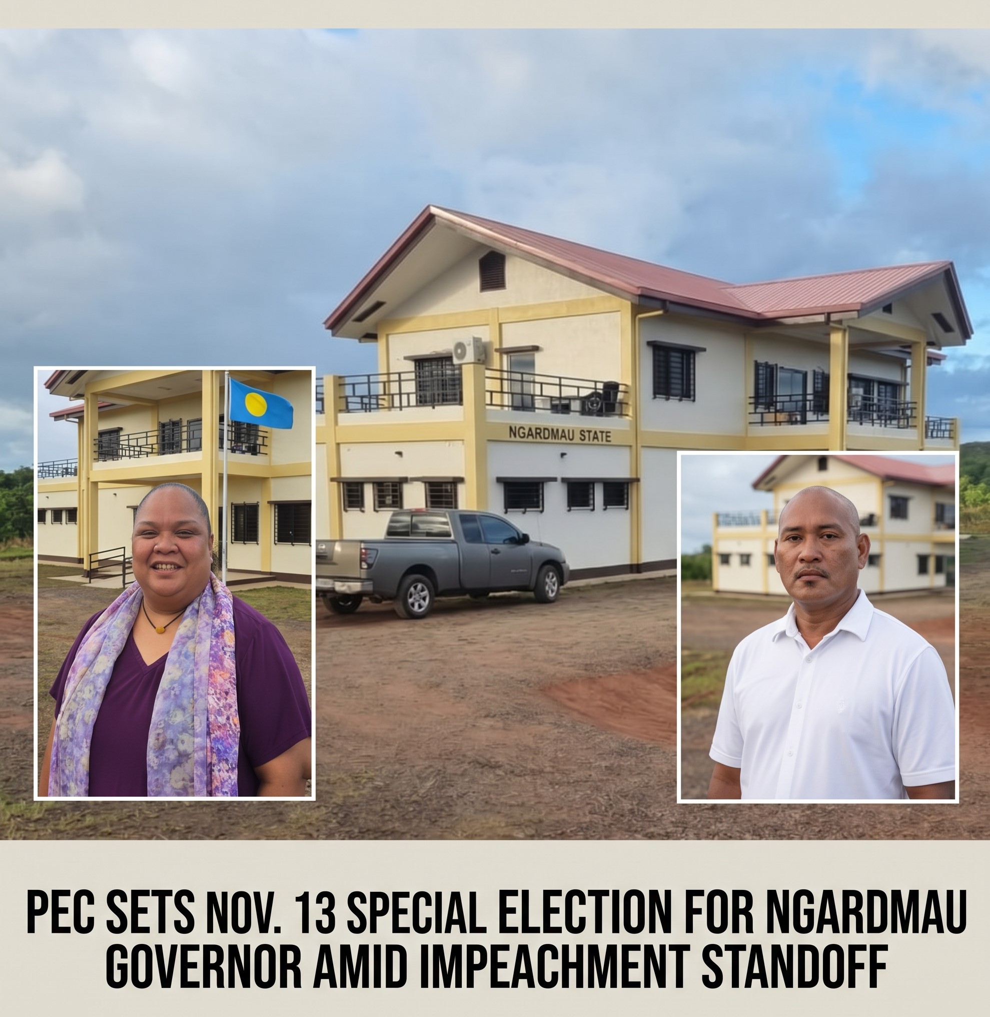PEC sets Nov. 13 special election for Ngardmau governor amid impeachment standoff