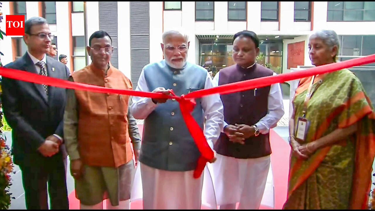 PM Modi inaugurates RBI's Rs 169-crore data centre, cybersecurity institute in Odisha | India News