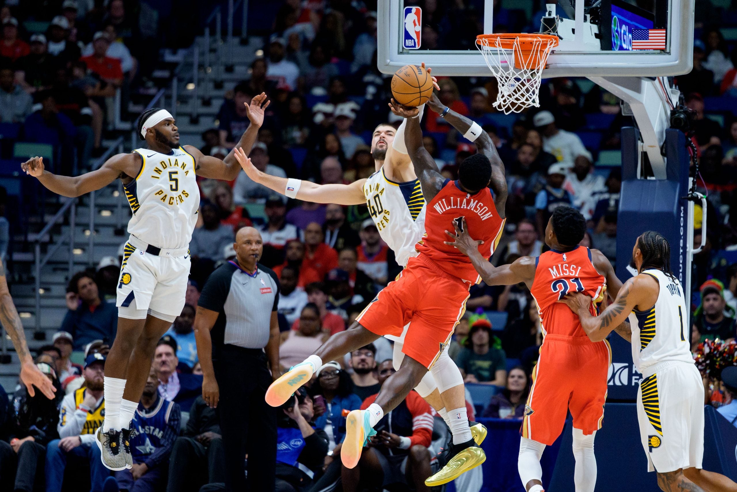 Pacers use second-half comeback to take down Pelicans 123-120 in season opener