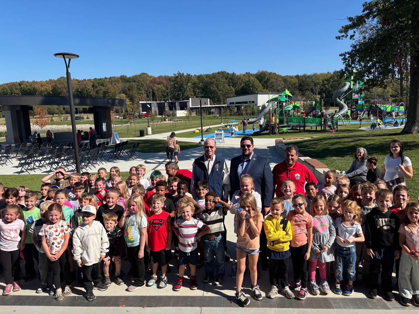 Park with $3 million in state-funded amenities opens near southern Indiana town