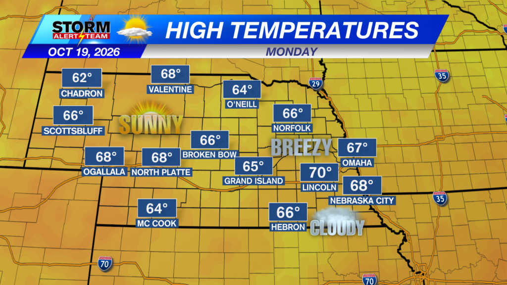 State Forecast Highs Tomorrow