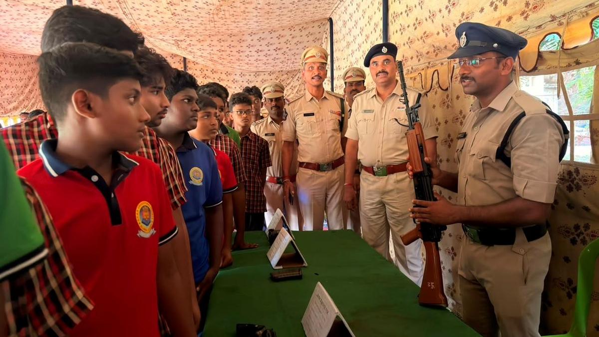 Police showcase weapons, security measures at Open House for students