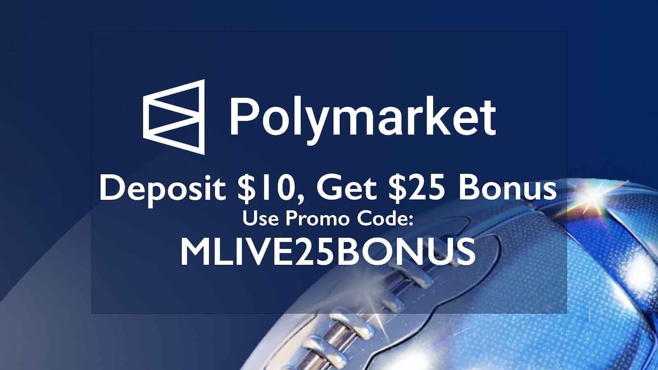The new Polymarket promo code MLIVE25BONUS unlocks $25 in trades for a $10 deposit.