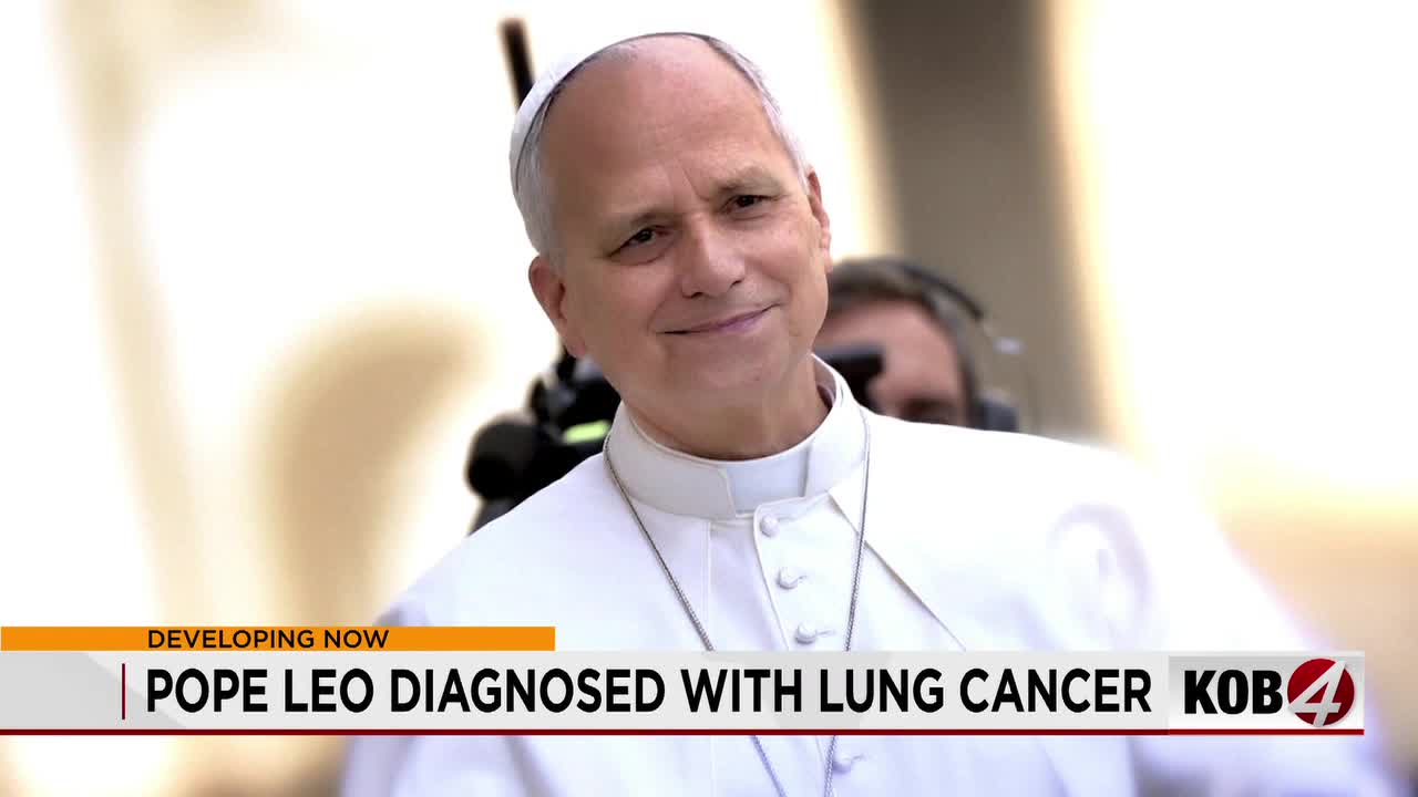 Pope Leo diagnosed with lung cancer, UNM doctor explains next steps