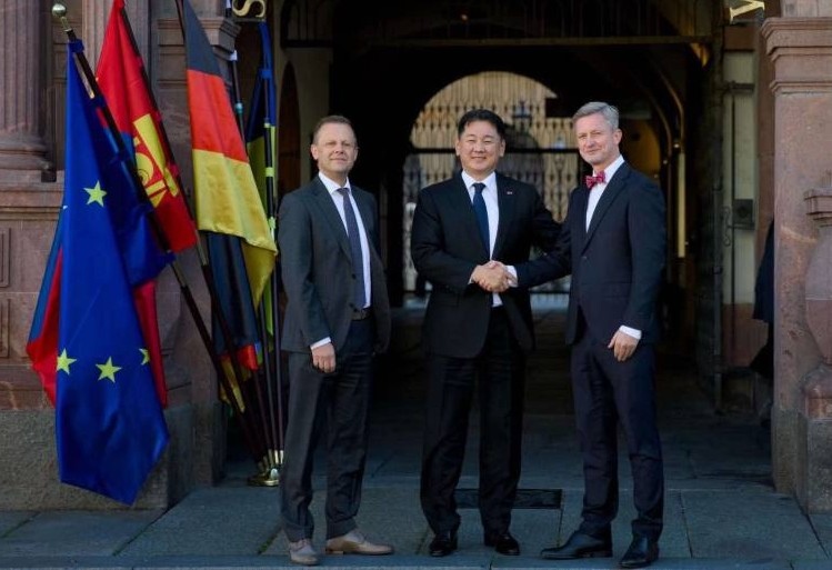 President of Mongolia pays visit to Saxony