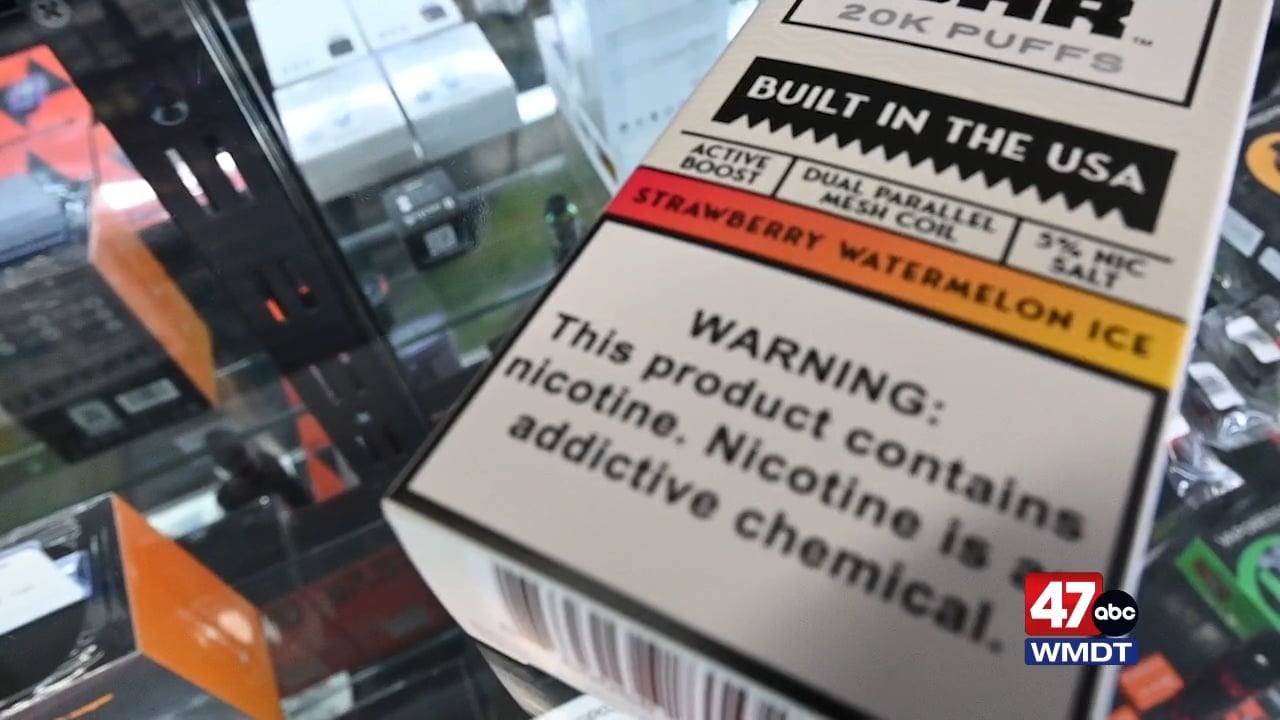 Rep. Harris calls for illegal vape crackdown, local shops react
