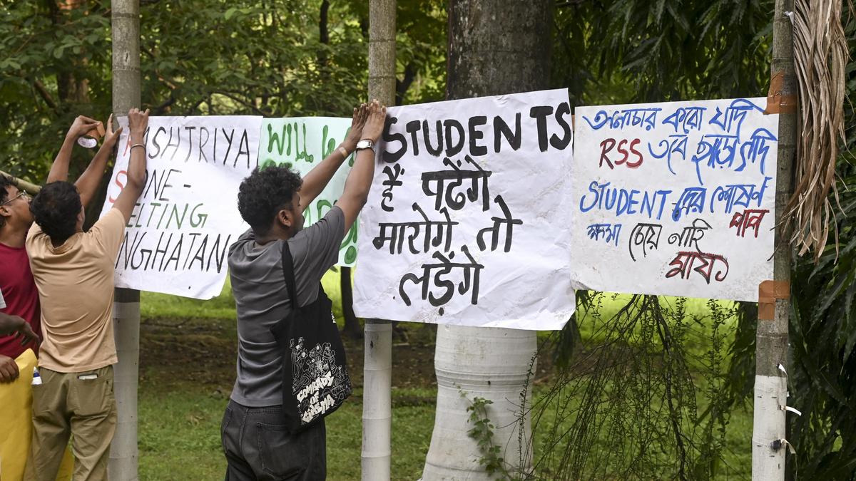 SRFTI students allege power cut amid protest; institute defends ‘disciplinary action’