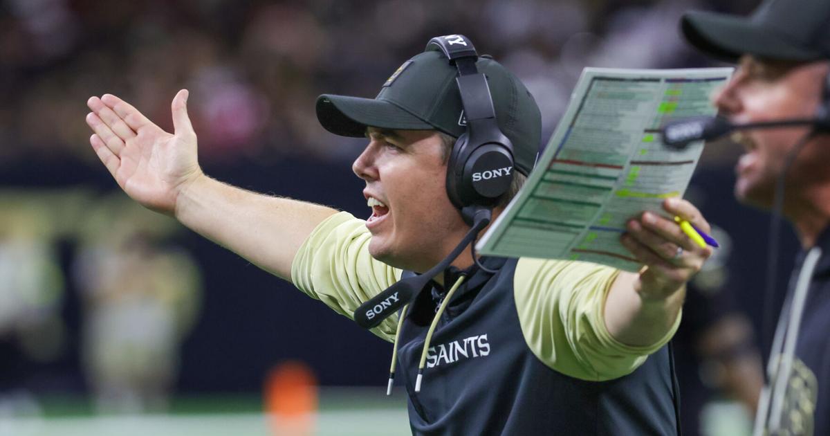 Saints coach Kellen Moore needs to throw caution to the wind | Saints