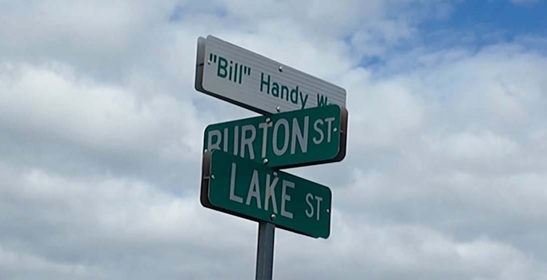 Salisbury Celebrates The Life of "Bill" Handy With A Honorary Street Sign