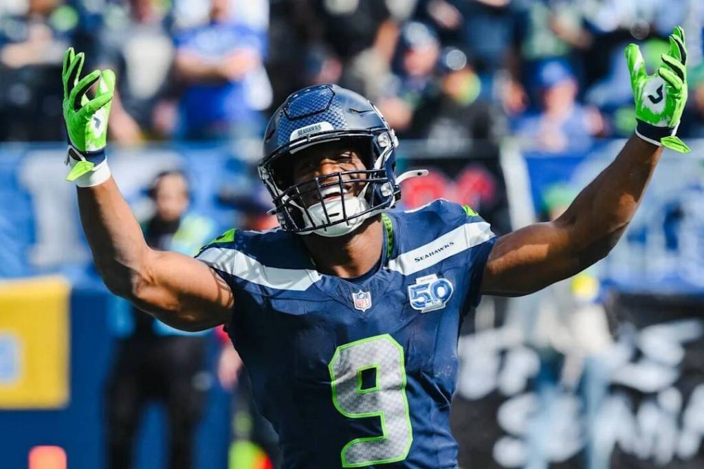 Former Seahawks running back Kenneth Walker signed three-year, $45 million contract with the Kansas City Chiefs during the offsesaon. (Photo courtesy of Edwin Hooper / Seattle Seahawks)