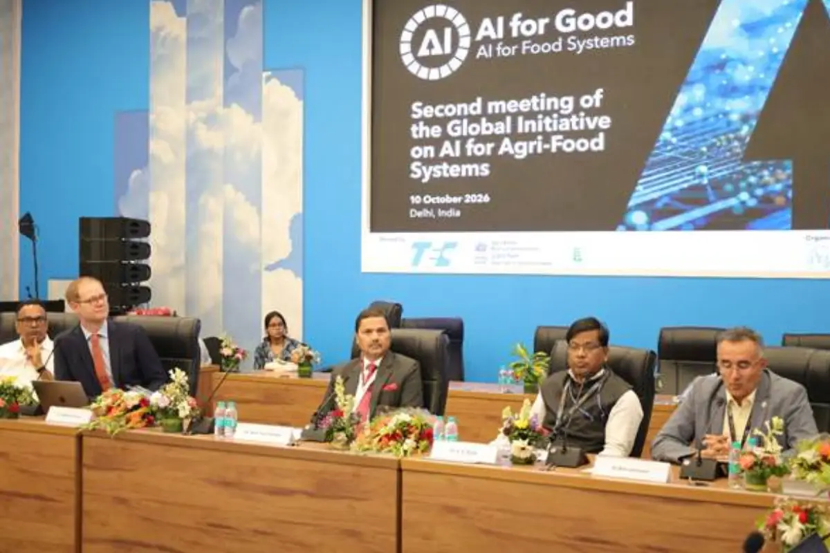 Second Meeting of Global Initiative on AI for Agri-Food Systems (GI-AI4FS) held at IMC 2026 in New Delhi