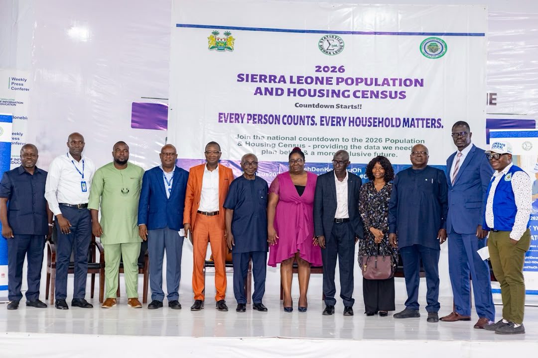 Sierra Leone Begins 50-Day Countdown to Historic First Fully Digital Population and Housing Census