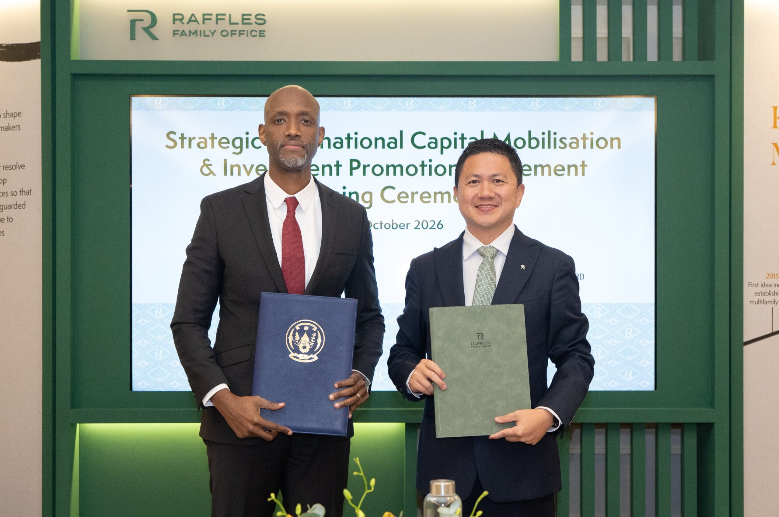 Singapore Firm Signs Deal to Bring High-Value Investors to Rwanda