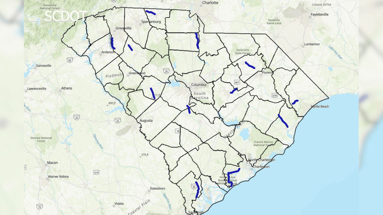 South Carolina residents asked to weigh in on rural road safety projects