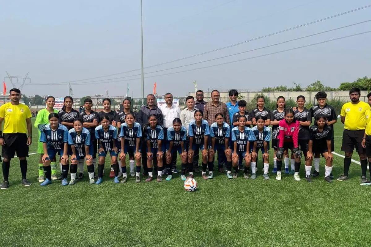 State-Level Girls’ Football Competition Held in Haridwar Under Khel Mahakumbh 2026-27