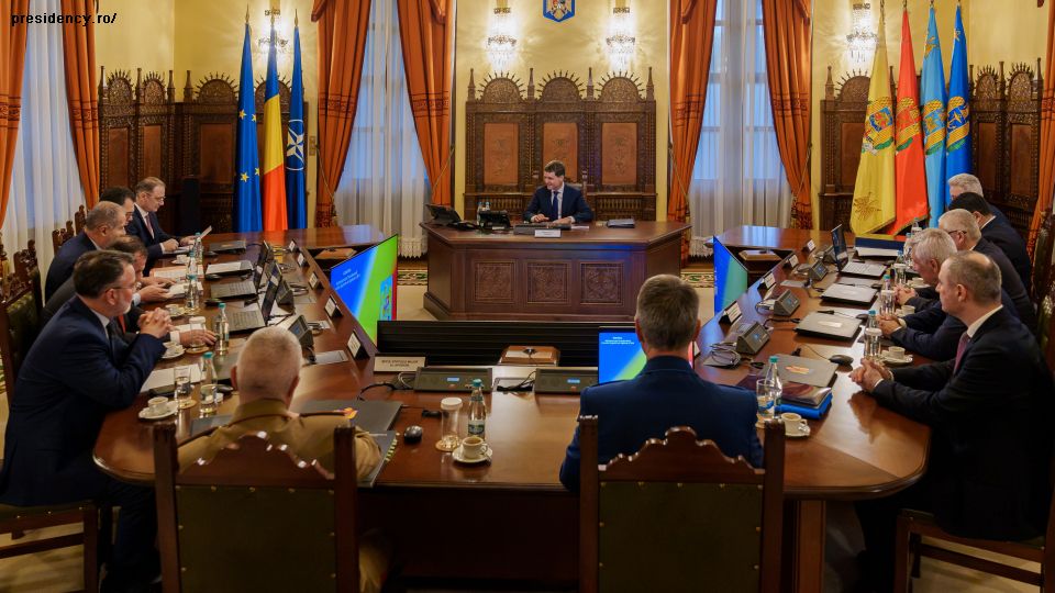 Supreme Defence Council meeting (photo: presidency.ro)