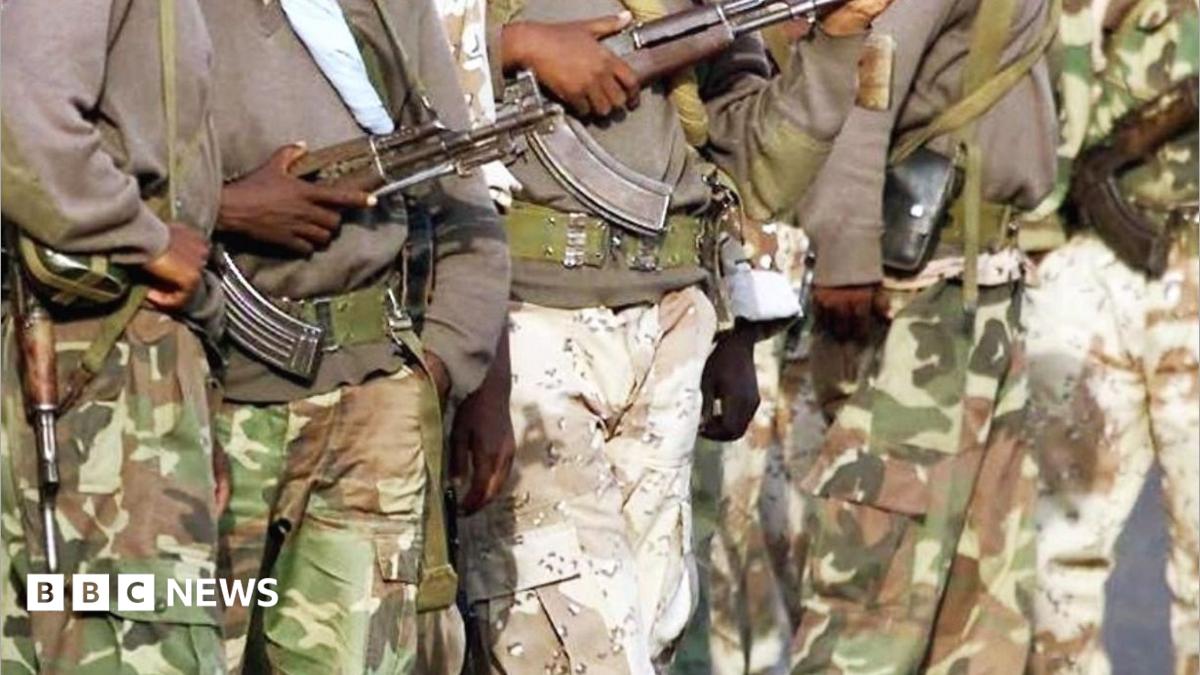 A cropped image of Eritrean soldiers