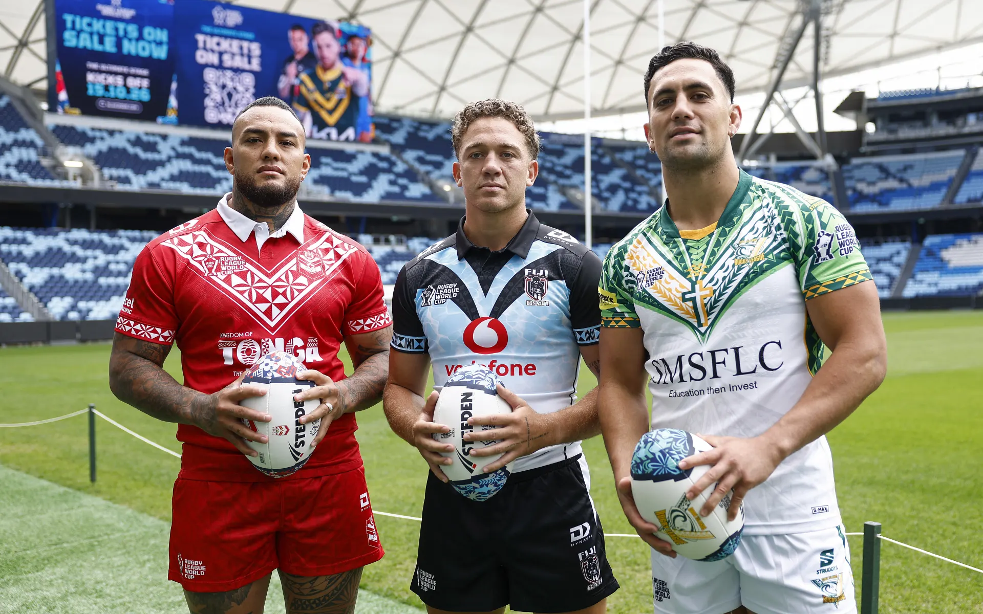 Tonga face England as Pacific teams name World Cup line-ups