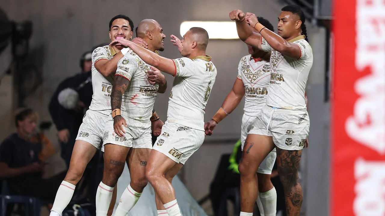 Tonga thrash Lebanon 36-0 to set up Samoa showdown