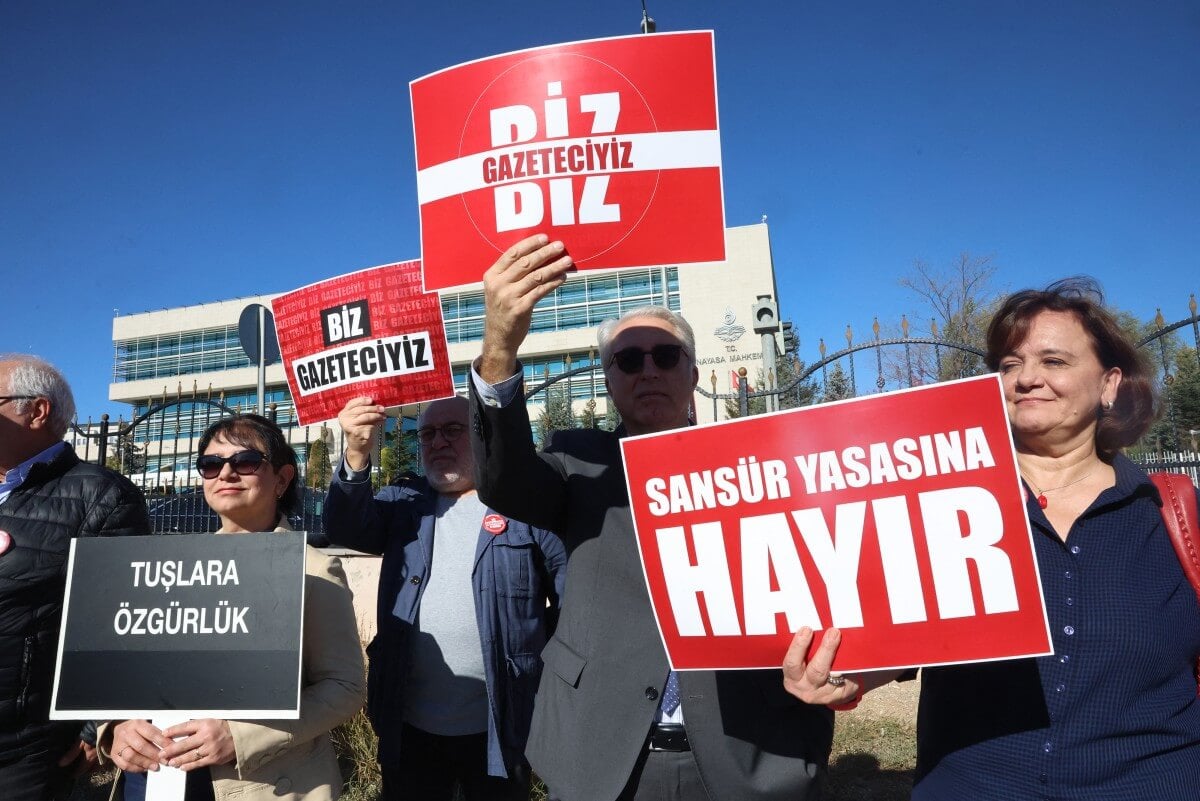 Turkish press groups call for nationwide protests against censorship, media crackdown