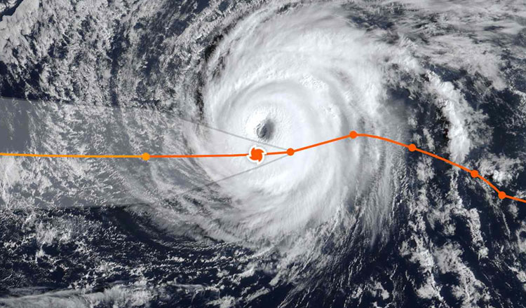 Twin typhoons to bring rain and thunderstorms to Cambodia during Pchum Ben