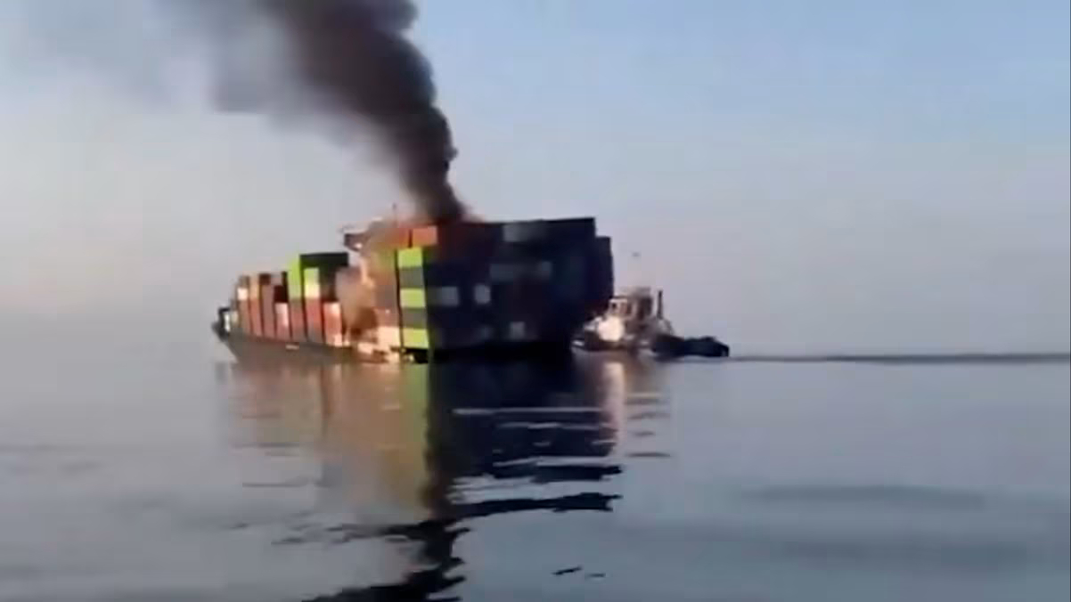 Two cargo ships sunk in Strait of Hormuz as Iran ramps up attacks in run-up to midterms