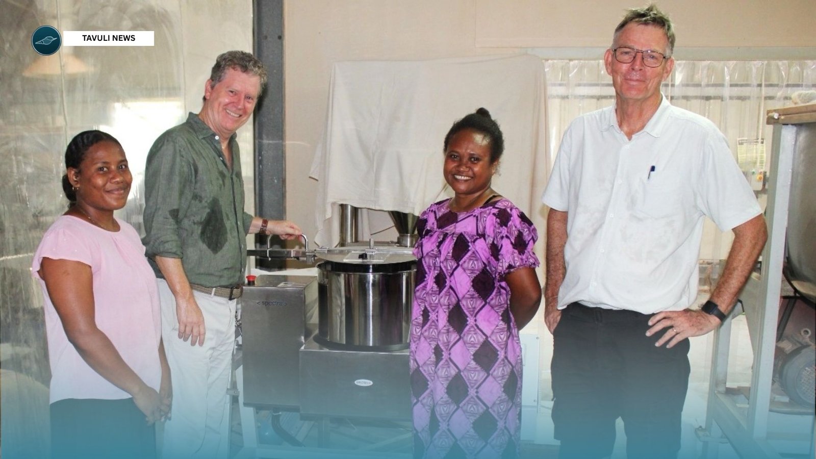 UK Hands Over Chocolate Processing Machine to KOSI