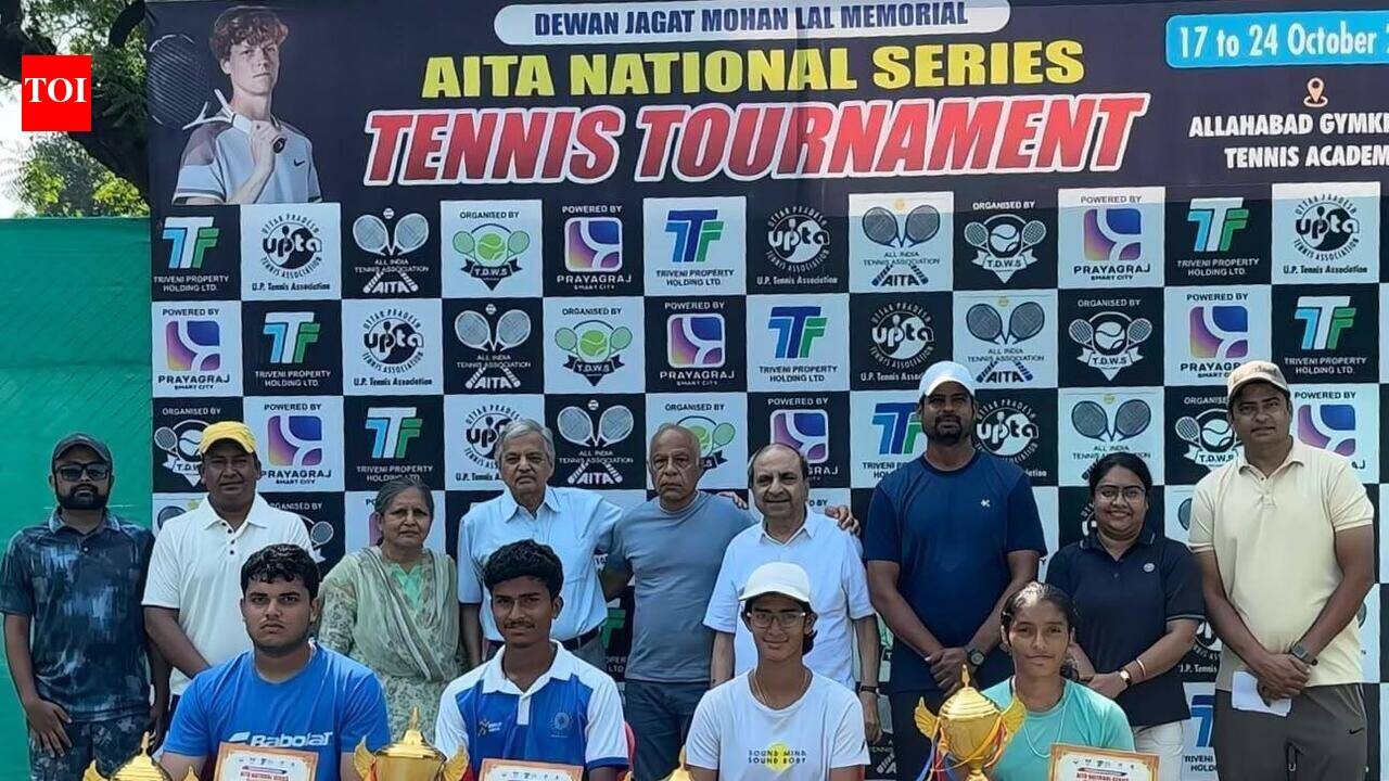 UP players win boys’ and girls’ titles at AITA U-18 tennis | Prayagraj News