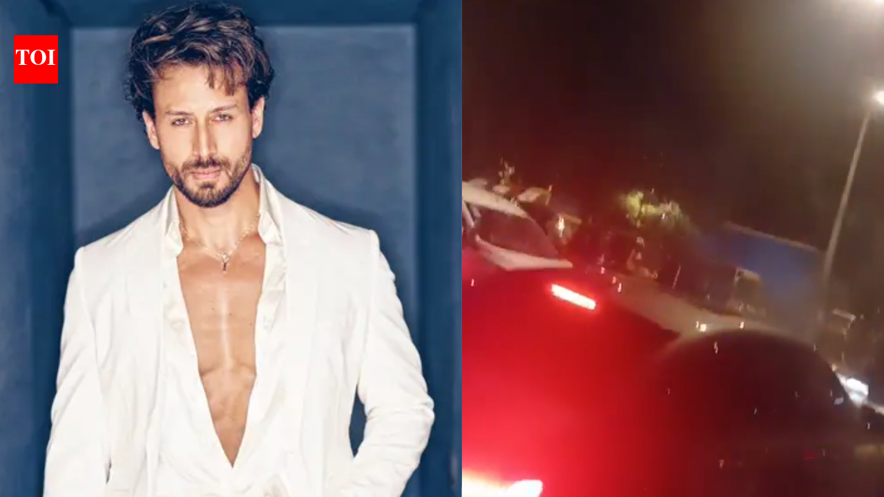 Unidentified persons fire at actor Tiger Shroff in Mumbai's Juhu | Mumbai News