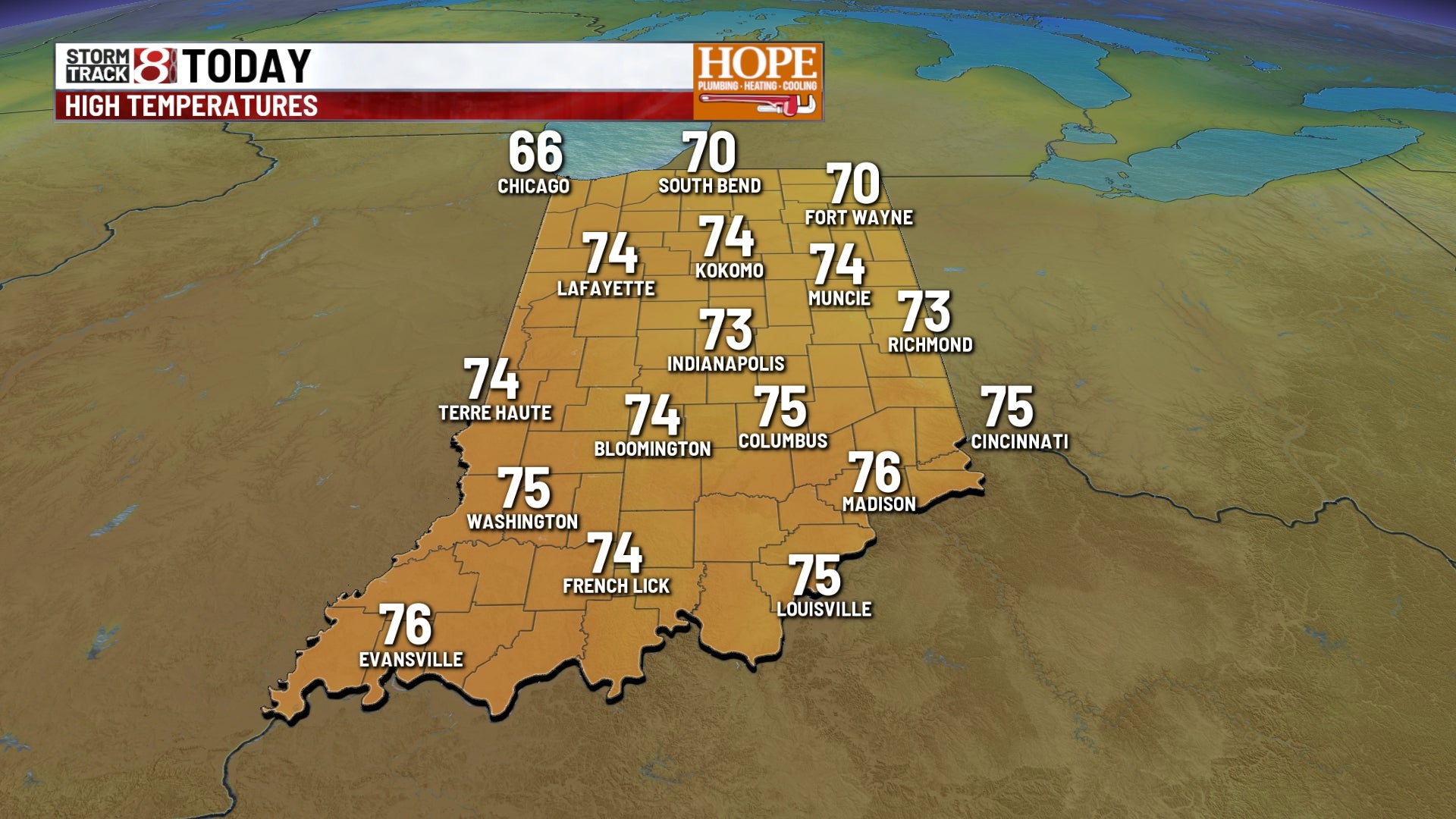 Unseasonable warmth this week before Halloween weekend rain returns | Oct. 27, 2026