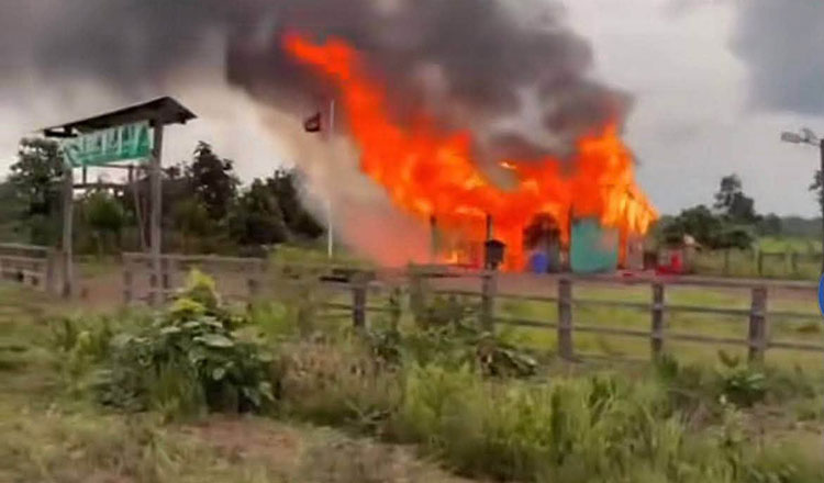 Villagers grilled over Ratanakiri wildlife sanctuary station burning