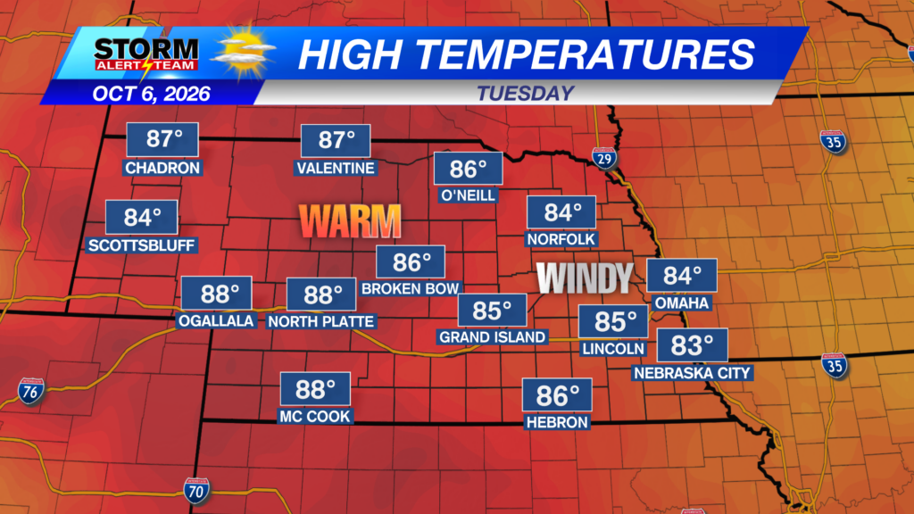 State Forecast Highs Tomorrow