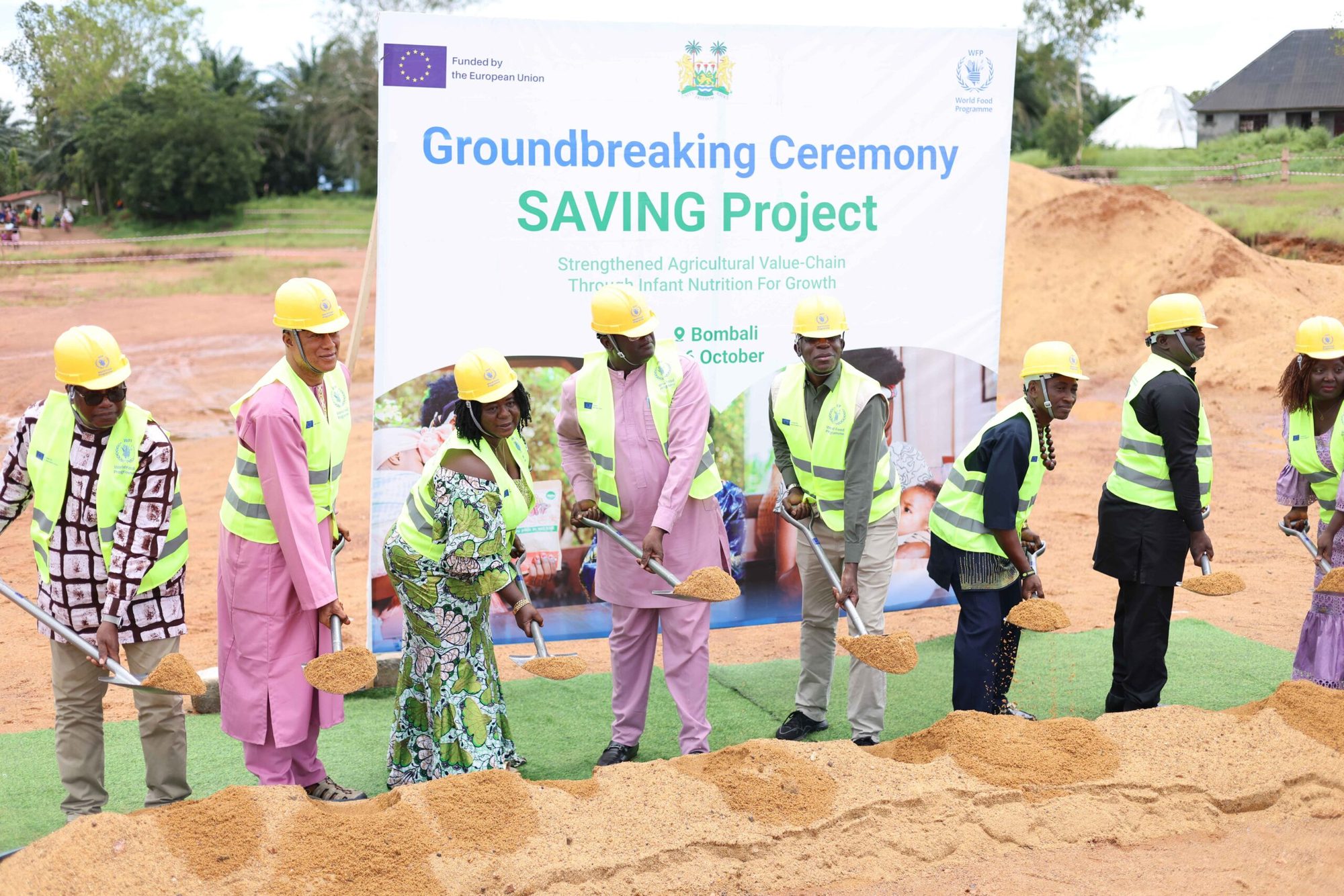 WFP, EU and Government Strengthen Fight Against Child Malnutrition with New Bombali Facility