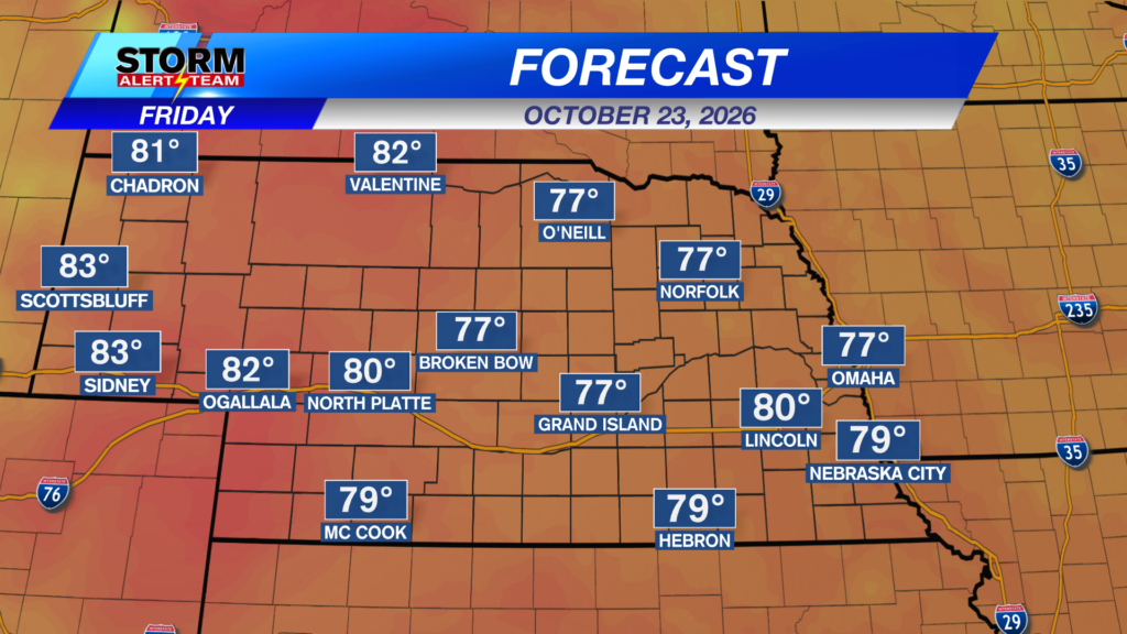 State Forecast Highs Tomorrow