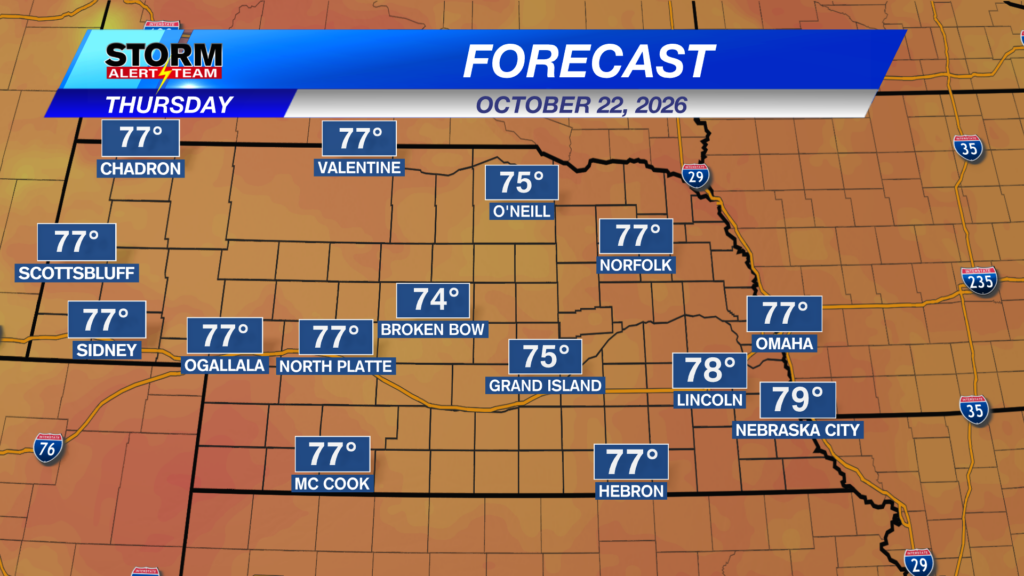 State Forecast Highs Tomorrow